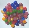 60 6x9mm Marble Spacer Bead Mix